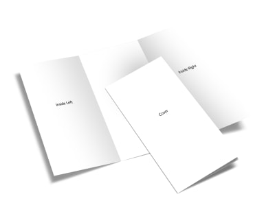 Blank Canvas Tri Fold Brochure Template 2 preview